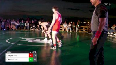 157 lbs Final - Drew Pepin, Gardner-Webb vs Dakota Morris, Army