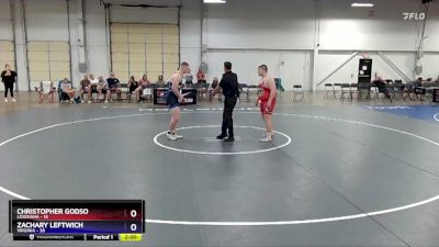 250 lbs Round 2 (8 Team) - Christopher Godso, Louisiana vs Zachary Leftwich, Virginia