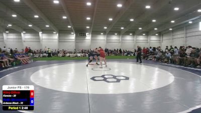 170 lbs Kiley Dillow, Kansas vs Faith Stevenson, Arizona Black