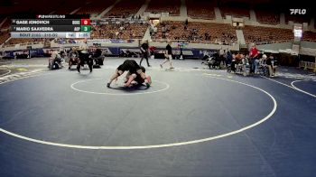 215-D2 Champ. Round 1 - Mario Saavedra, Arizona College Prep vs Gage Jonovich, Buckeye Union High School