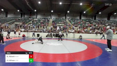 95 lbs Final - Beau Abbott, Roundtree Wrestling Academy vs Seth Wilson, Level Up Wrestling Center