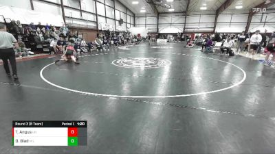 138 lbs Round 3 (8 Team) - Dakota Blad, Millard vs Trevor Angus, Uintah