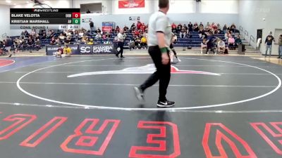 157 lbs Cons. Round 1 - Kristjan Marshall, Avila vs Blake Velotta, Oklahoma Wesleyan