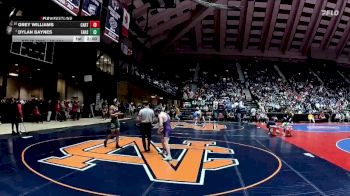 4A-144 lbs Champ. Round 1 - Dylan Baynes, Eastside Hs vs Grey Williams, Cartersville