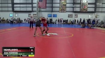 150 lbs Round 2 (3 Team) - Michael Guidice, RIVER CITY WRESTLING CLUB vs Evan Thompson, MOORE COUNTY BRAWLERS - SILVER