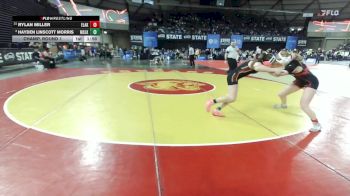 Girls 4A 130 lbs Champ. Round 1 - Rylan Miller, Eastlake (Girls) vs Hayden Linscott Morris, Moses Lake (Girls)
