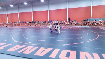 141 lbs Semifinal - Logan Wagner, Marian University (IN) vs Cole McKinley, Lourdes University