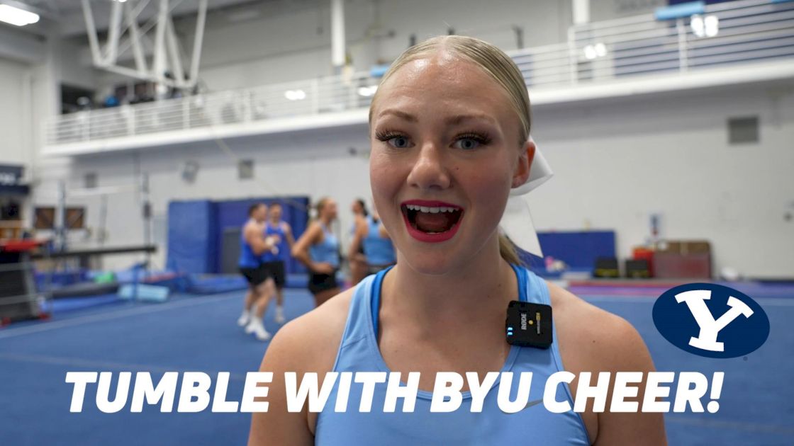 Walk Through A Tumbling Warm Up With BYU Cheer!