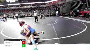 55.6-61.1 lbs Consi Of 4 - Adalie Parker, East Kansas Eagles vs Rowdie Bond, Trailhands