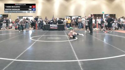 62 lbs 5th Place Match - Vonn McClintic, Steel Valley Renegades vs Ashton Morales, The Hunt Wrestling Club