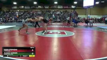 182 lbs Champ. Round 2 - Elisiah Garner, Woodland Park vs Egen Stephens, Strasburg