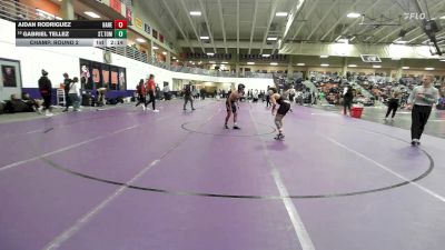 125 lbs Champ. Round 2 - Aidan Rodriguez, Hastings (Neb.) vs Gabriel Tellez, St. Thomas University