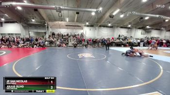 190 lbs Cons. Round 2 - Julius Olivo, Wellington vs JP San Nicolas, Mesa Ridge