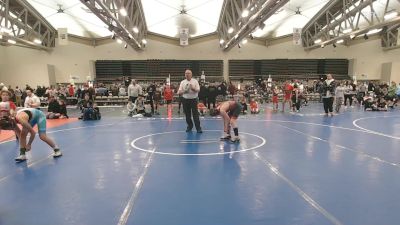 97 lbs Rr Rnd 2 - Ty Silverstrim, Team Tugman - ESC vs Maya Sylvester, DoughBoy WC - ESC