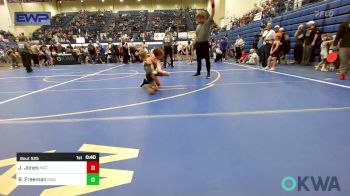 61 lbs Semifinal - Jakson Jones, Norman Grappling Club vs Beckam Freeman, Shelton Wrestling Academy