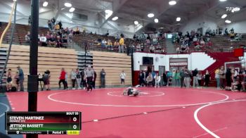 57-60 lbs Cons. Round 1 - Jettson Bassett, Rhyno WA vs Steven Martinez, Midwest RTC