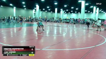 175 lbs Round 4 (16 Team) - Cory Horner, Indy Elite vs Preston Wehrmeister, Team STL White