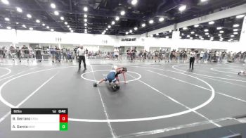 82 lbs Consolation - Braxten Serrano, Stout Wrestling Academy vs Aiden Garcia, Scotsmen WC