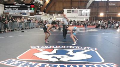 113 lbs Round Of 16 - Matthew Pagan, Cordoba Trained vs Tayden Tuttle, Nevada Elite
