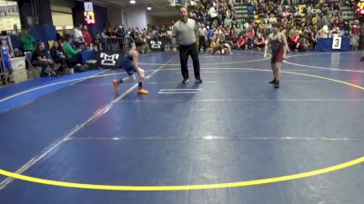 84 lbs Consy Pigtail - Max Staples, Steel Valley Renegades vs Mason Reis, Bvwc