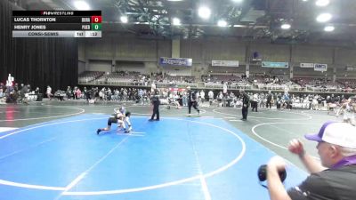 58 lbs Consolation - Lucas Thornton, Duran Elite vs Henry Jones, Pueblo County WC