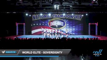 World Elite - Sovereignty [2022 L4 Junior - Small Day 1] 2022 American Cheer Power Columbus Grand Nationals