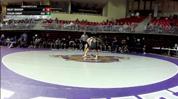 132 lbs Semis (4 Team) - Riley Bishop, Doniphan-Trumbull vs Colin Lundy, Norfolk