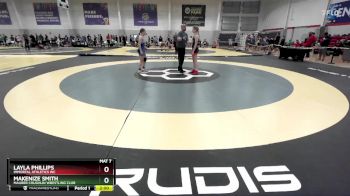 110 lbs Round 5 - Layla Phillips, Immortal Athletics WC vs Makenize Smith, Maurer Coughlin Wrestling Club