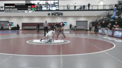 150 lbs Quarters & 1st Wb (16 Team) - Kane Williams, Bremen vs Jesus Mills, Elbert County