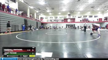 197 lbs Cons. Round 2 - Marshall Vantassel, Northern State vs Josef Pociask, King