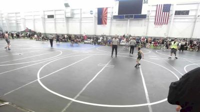 46 lbs 2nd Place - Owen Coronado, Madera WC vs Koen Robinson, Shootbox WC