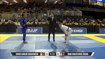 Diana Thais De Souza Teixeira vs Jessica Caroline Coelho Dantas 2025 Pan Jiu Jitsu IBJJF Championship