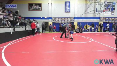 60 lbs Rr Rnd 2 - Maxen Pino, Team Tulsa Wrestling Club vs Brooks Clay, Skiatook Youth Wrestling