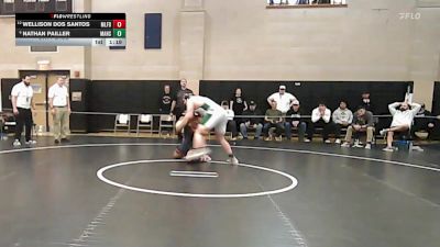 285 lbs 5th Place - Wellison Dos Santos, Milford vs Nathan Pailler, Mansfield