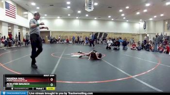 65 lbs 3rd Place Match - Acelynn Bausch, Indiana vs Makena Hall, Hybrid Wrestling Club