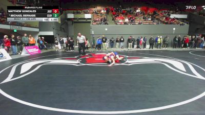 106 lbs Round Of 32 - Matthew Gonzales, Justin Garza vs Michael Bernabe, Clovis