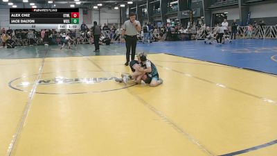 60 lbs Round 2 - 10:30am Friday - Jace Dalton, West Coast Elite vs Alex Chiz, CTWHALE