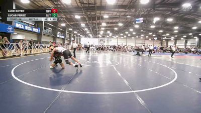 160 lbs Rr Rnd 1 - Luke BOYER, TDWC Maniacs Blue - HSB vs Lucas Perez, BattleHawks - HSB