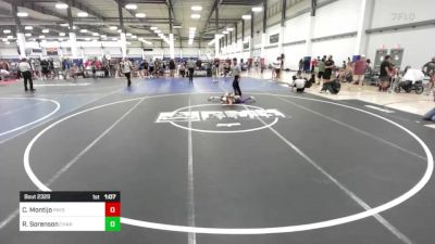 81 lbs Final - Canyon Montijo, Payson WC vs Ryan Sorenson, Chargers WC