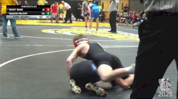 116 lbs Cons. Round 1 - Mason Pecoff, Vacaville Wrestling Club vs Ricky Maki, Mat Time