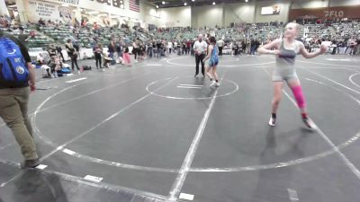 116 lbs Semifinal - Alivia Kirkendall, Small Town Grims vs Nyah Ortiz, Khutulun