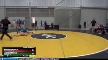 117 lbs Placement Matches (8 Team) - Brooke French, Georgia Blue vs Alexis Stroud, Virginia