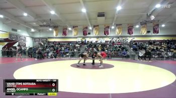 138 lbs Champ. Round 2 - Vahid (Tim) Sotouda, Great Oak vs Angel Ocampo, Hillcrest