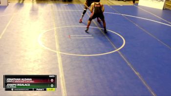 74 lbs Quarterfinal - Jonathan Aldana, Arreola Wrestling Club (AWC) vs Joseph Insalaco, California