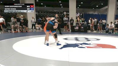 63 kg Champ. Rd Of 32 - Koen Huepenbecker, Warrior Regional Training Center vs Mateo Ochoa, Norse RTC
