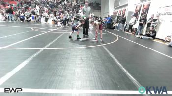 60 lbs Rr Rnd 1 - Jax Elledge, Cleveland Takedown vs Axel Gregory, Tulsa Blue T Panthers
