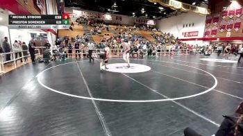 165 lbs Cons. Round 4 - Michael Symons, Kemmerer vs Preston Sorensen, Glenrock