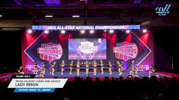 Texas Allstar Cheer and Dance - Lady Reign [2025 L3 Senior - D2 - Medium Day 2] 2025 NCA All-Star National Championship