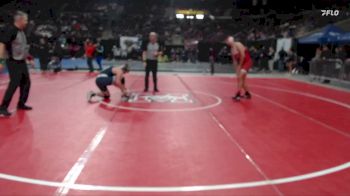 190 lbs Champ. Round 2 - Brock Gustaveson, Gonzaga Prep vs Hunter Bell, Homedale