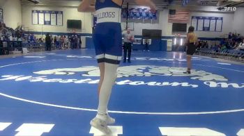 132 lbs Semis & 1st Wb (8 Team) - Quinton Carroll, Vancleave High School vs Dylan Ward, Oak Grove HS